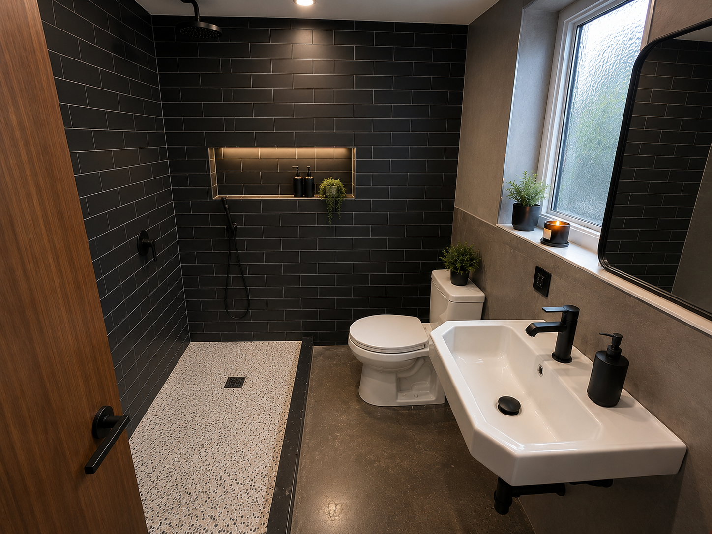 Bathroom renovation and tile work