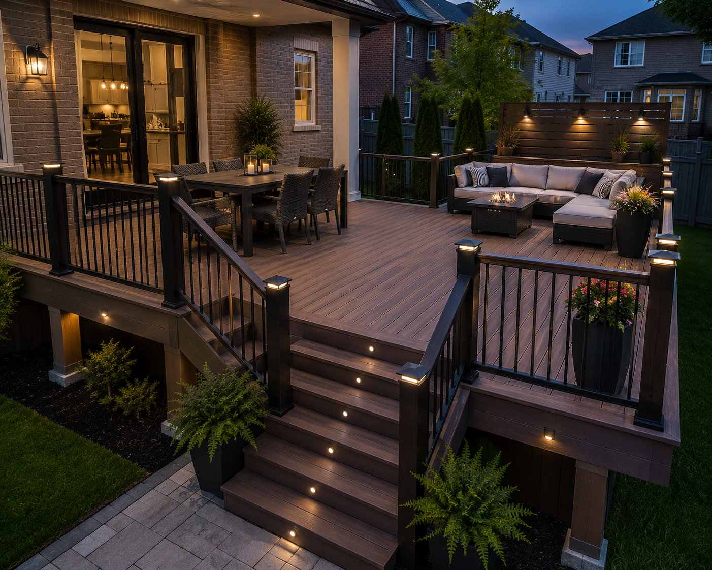 Pressure-Treated Deck